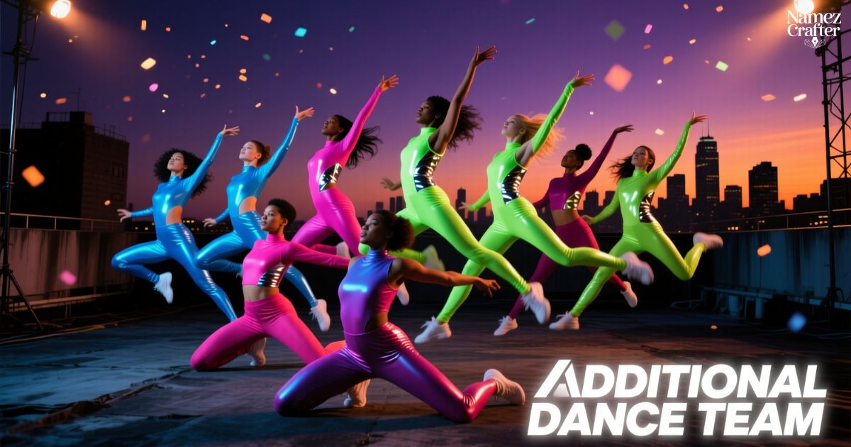 Additional Dance Team Names (160 More Ideas)