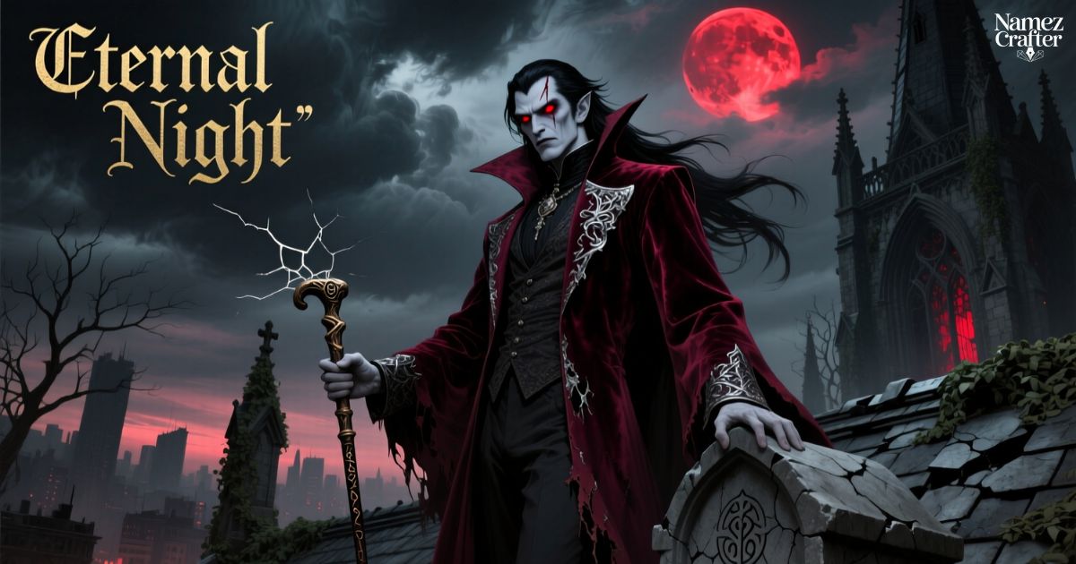 Ancient Vampire Names Male