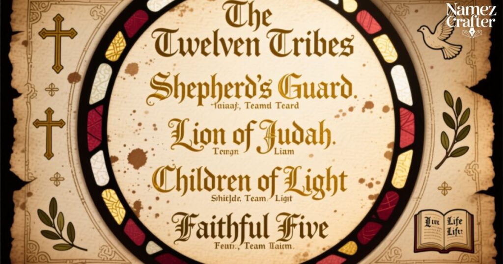 Bible-Inspired Team Names