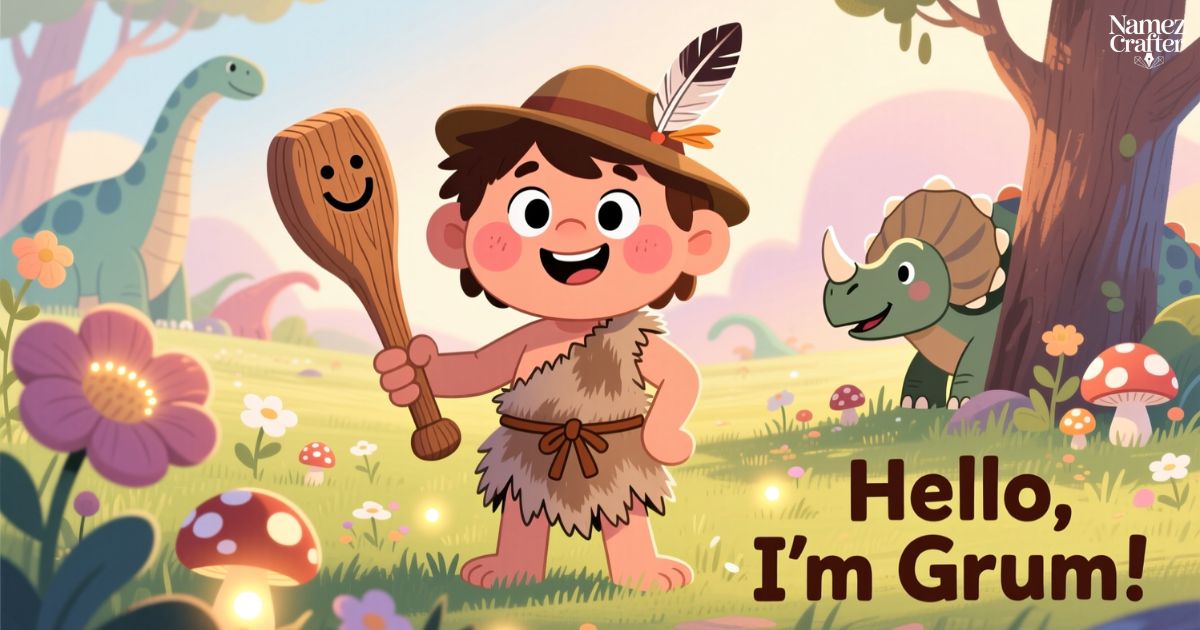 Caveman Names for Children’s Stories