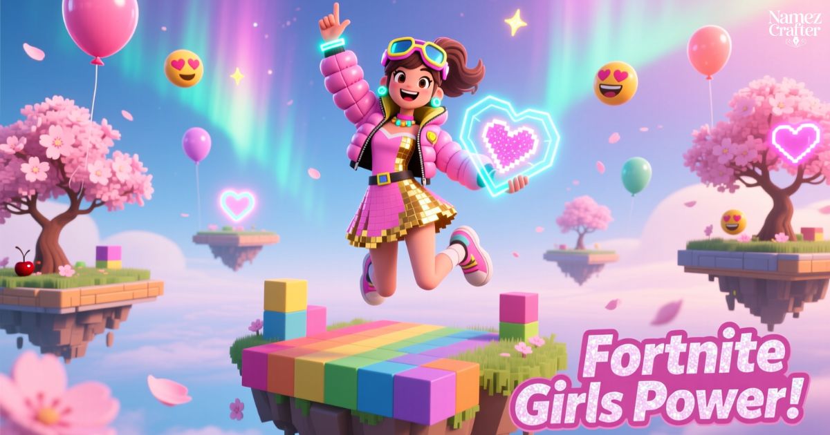 Cool Fortnite Names for Girls