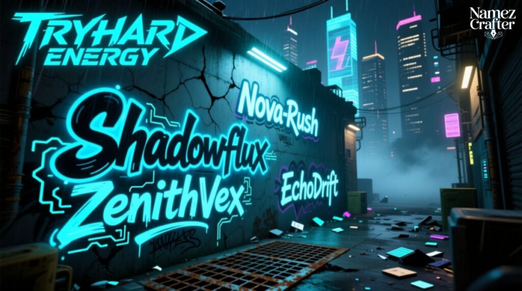 Cool Tryhard Names With Effortless Energy