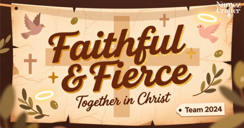 Creative Christian Team Names