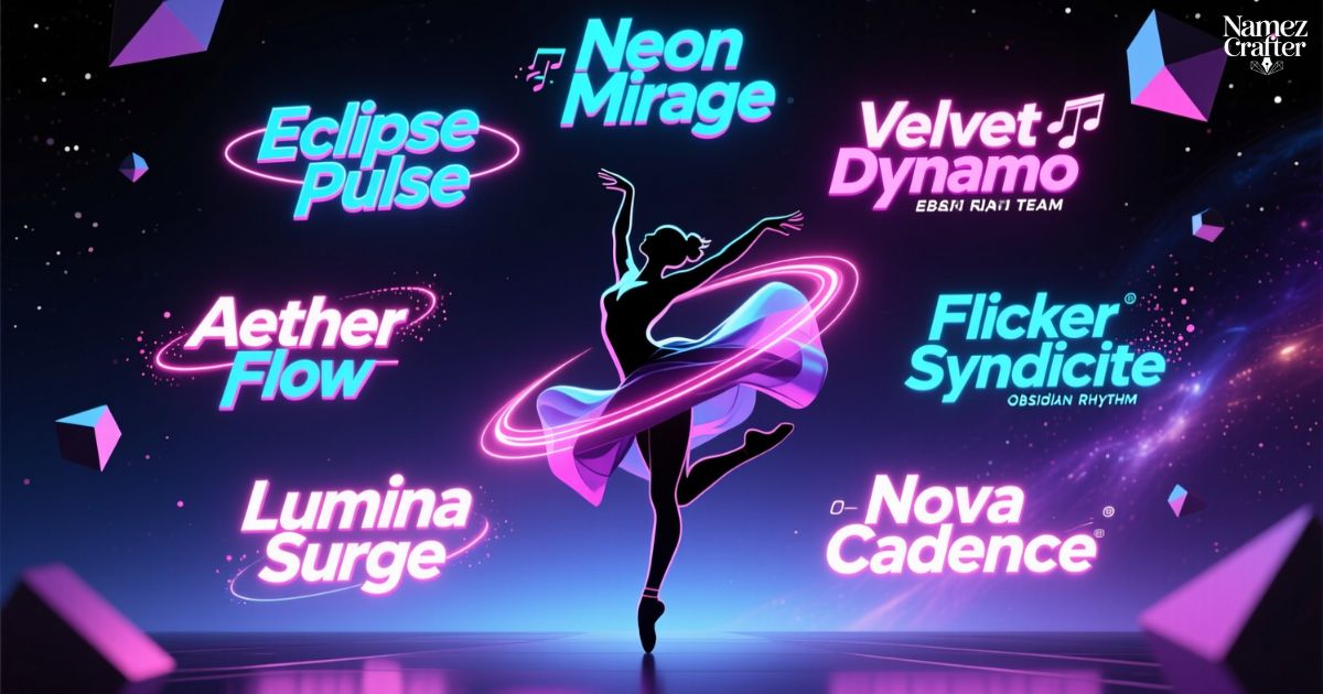 Dance Team Name Ideas