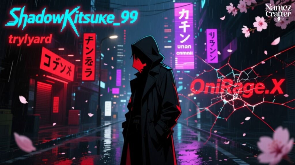 Dark Japanese Tryhard Usernames