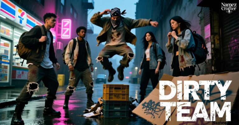 Dirty Team Names