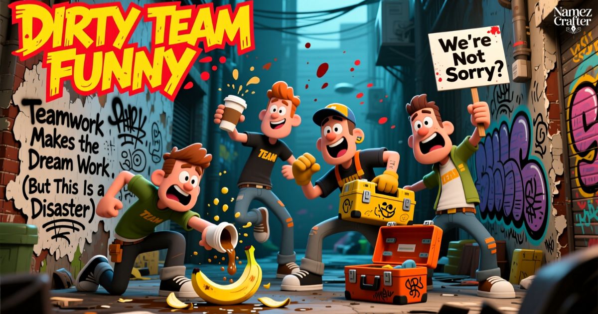 Dirty Team Names Funny