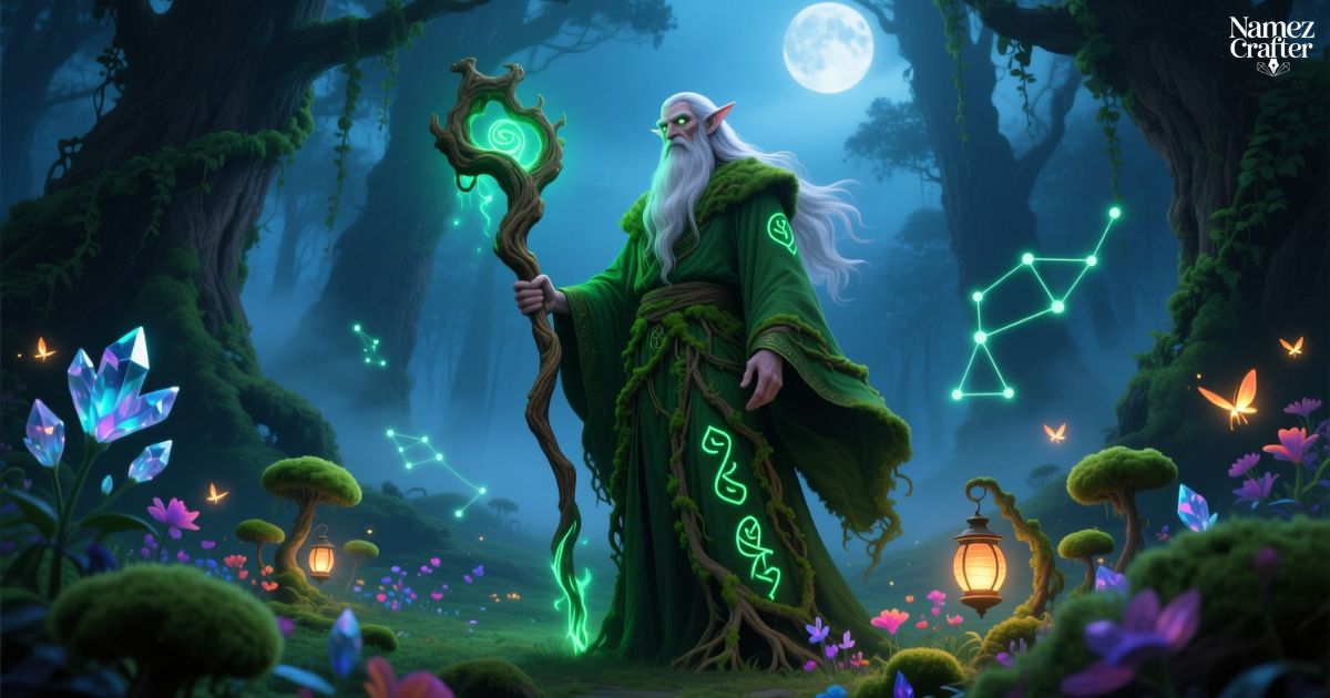 DnD Elf Druid Names