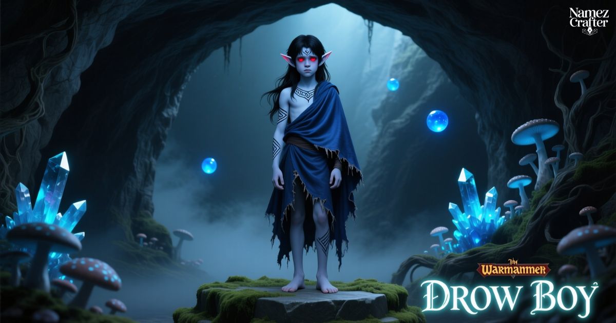 Drow Boy Names With Meaning