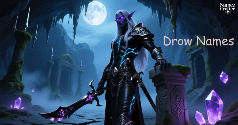 Drow Names