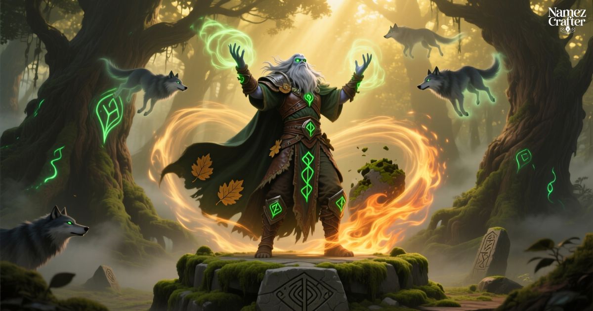 Druid Names for World of Warcraft