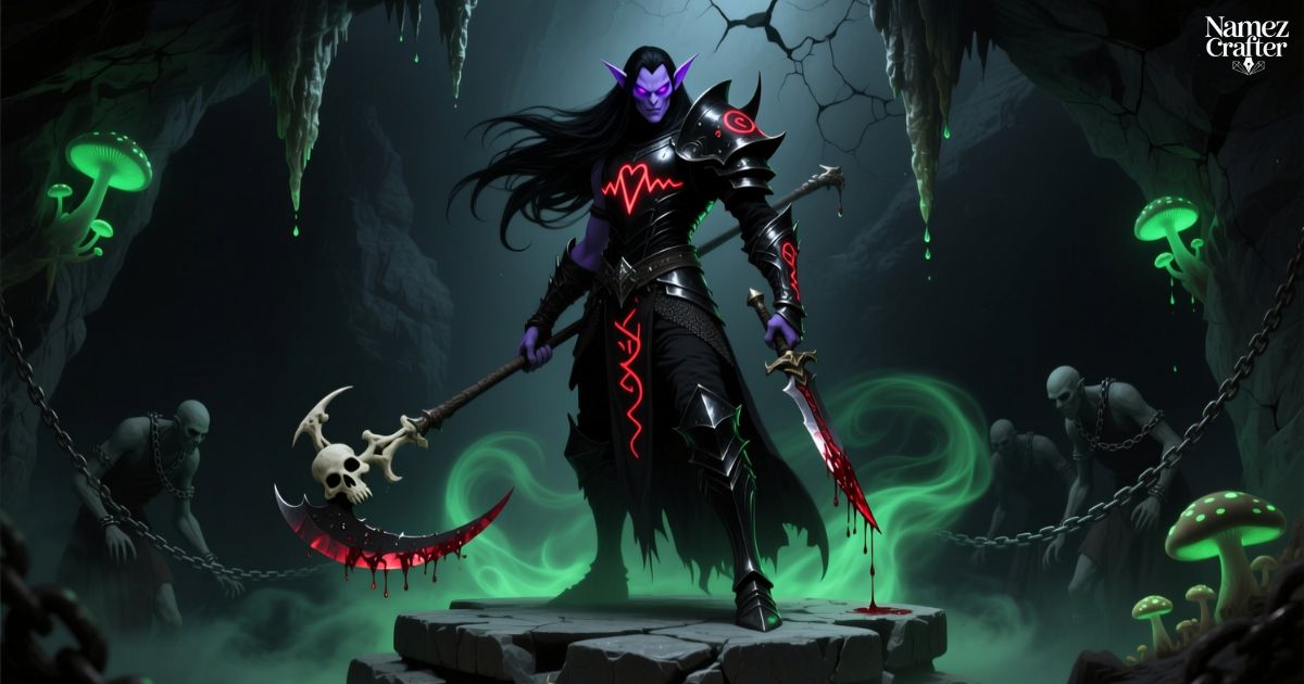 Evil Drow Names With Meaning