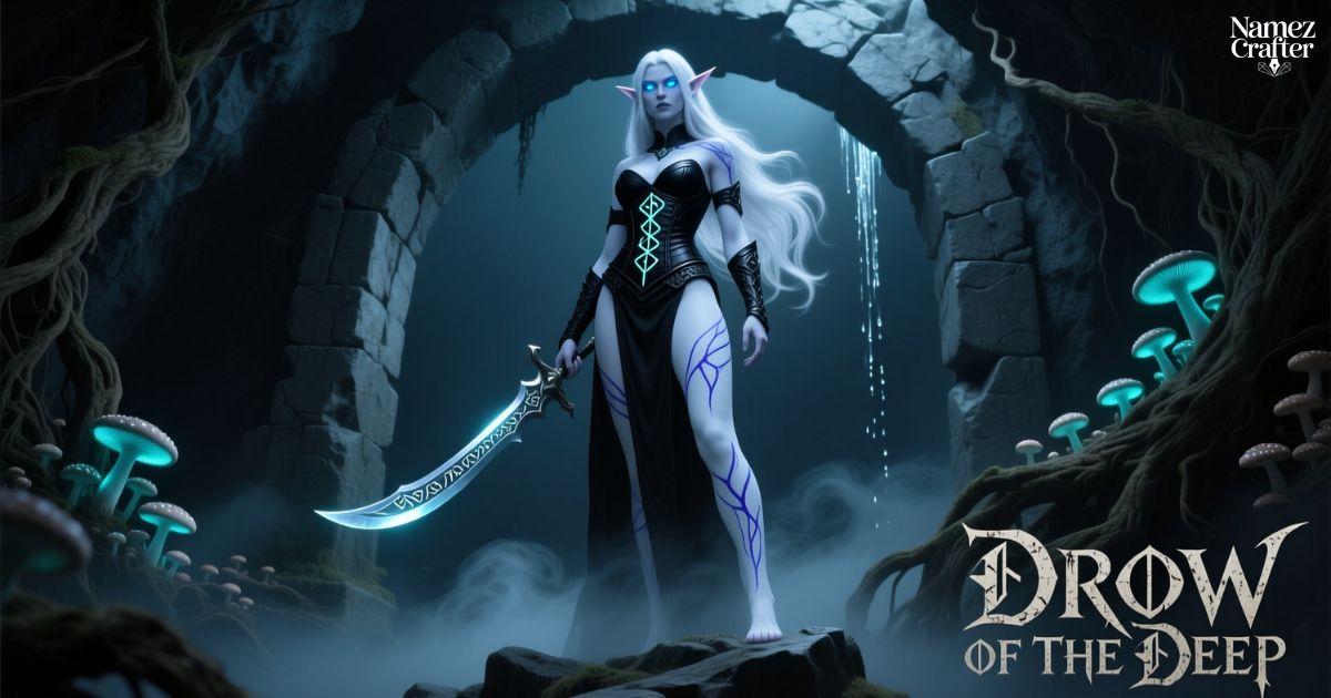 Fantasy Drow Names With Meaning