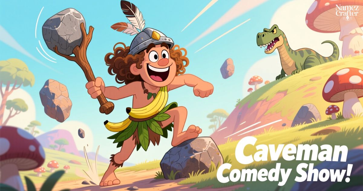 Funny and Creative Caveman Names