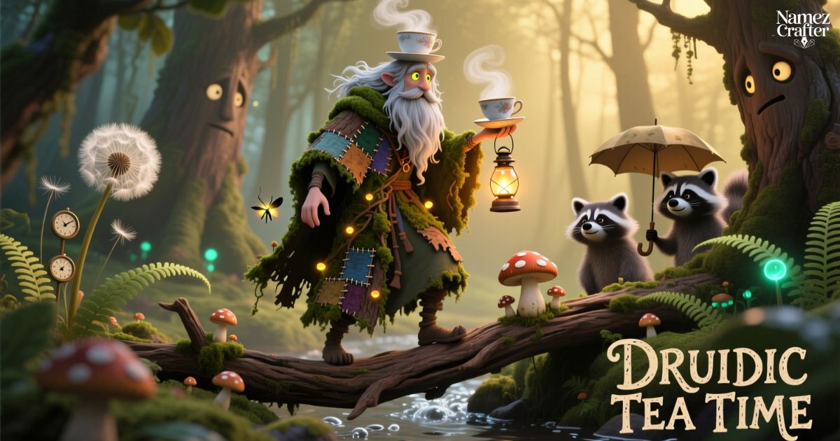 Funny and Quirky Druid Names