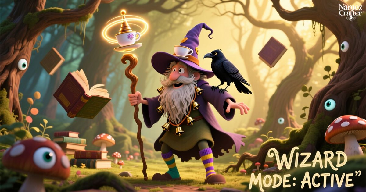 Funny and Quirky Wizard Names