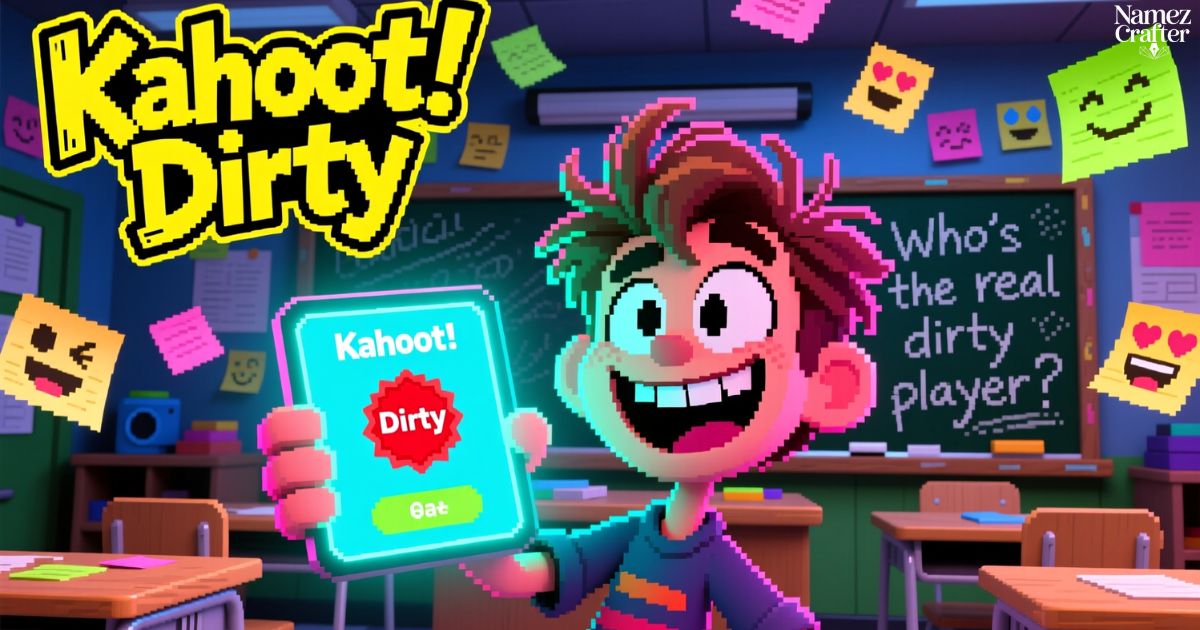 Funny Kahoot Names Dirty 