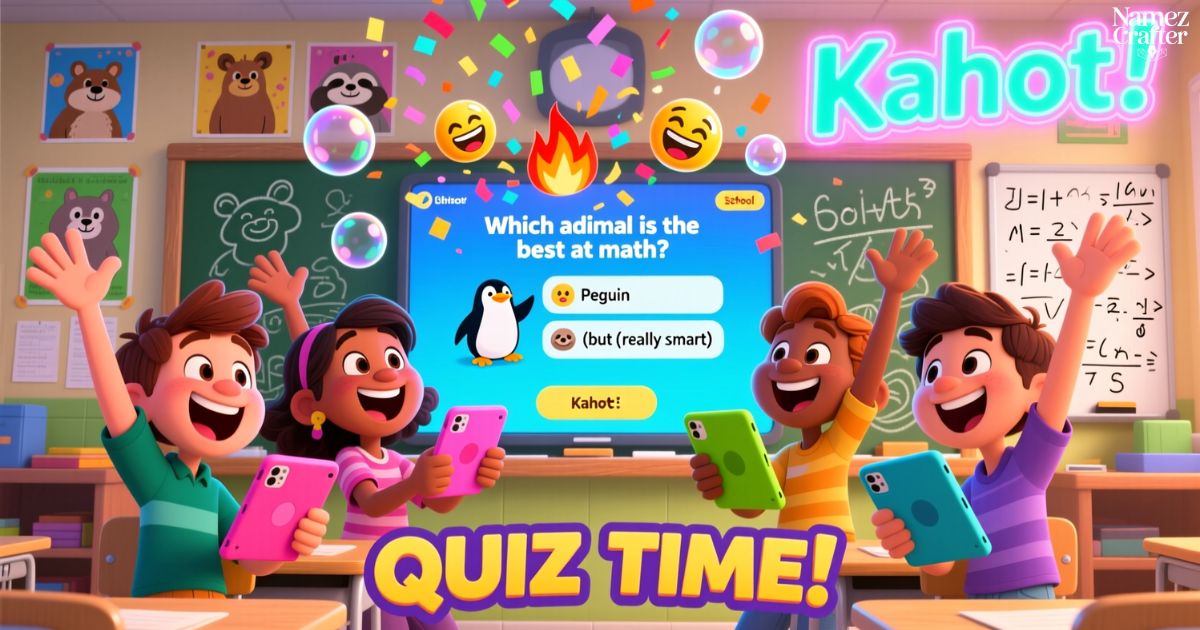 Funny Kahoot Names for School