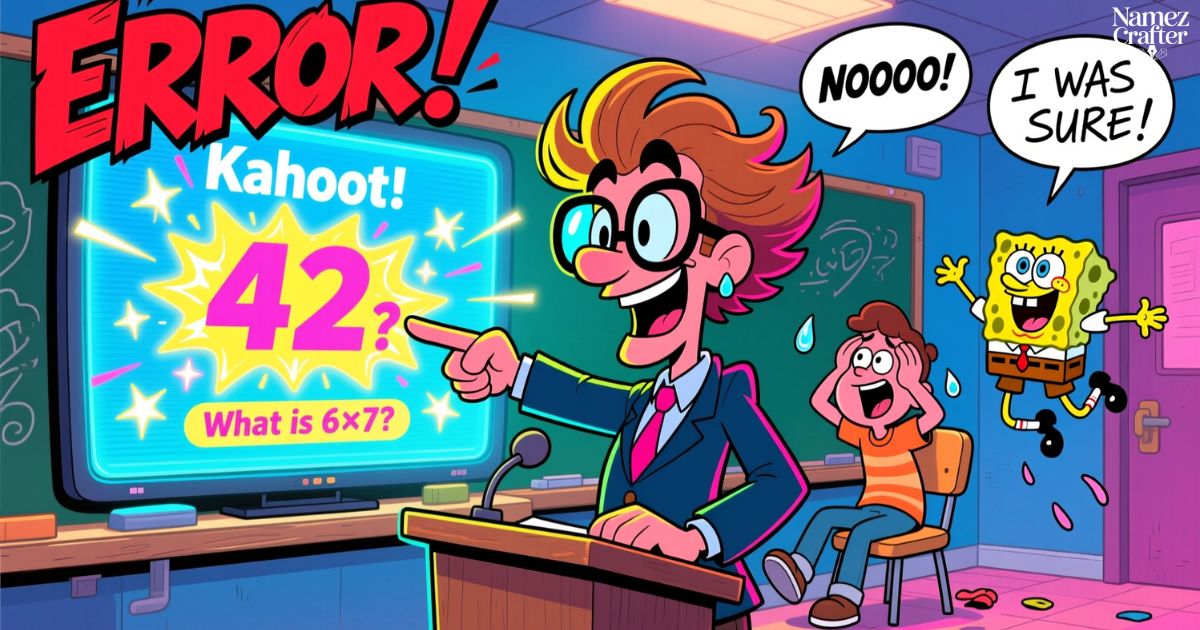Funny Kahoot Names Meme