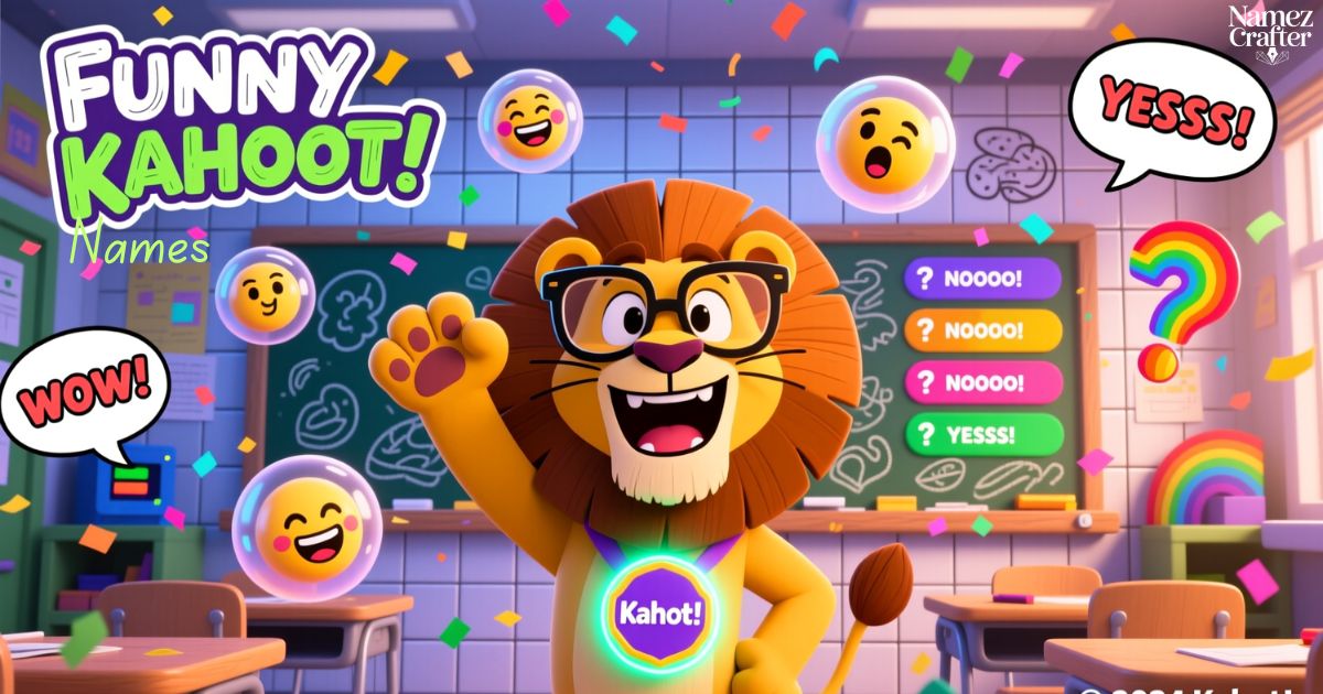 Funny Kahoot Names