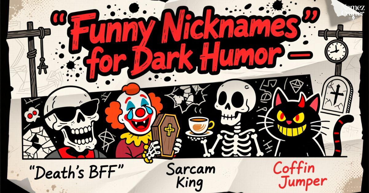 Funny Nicknames for Darkhumor
