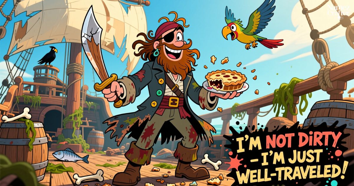 Funny Pirate Names Dirty