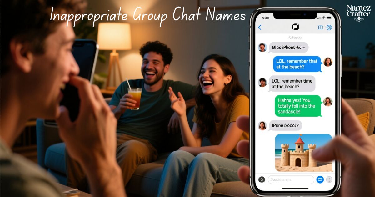 Inappropriate Group Chat Names