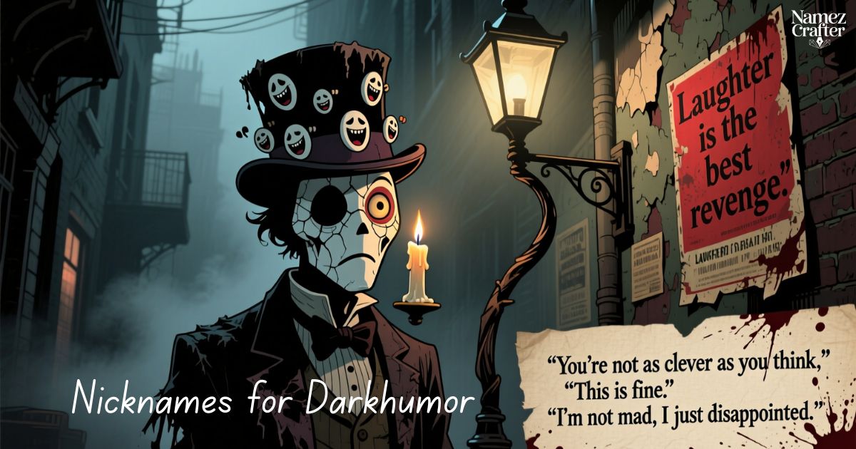 Nicknames for Darkhumor