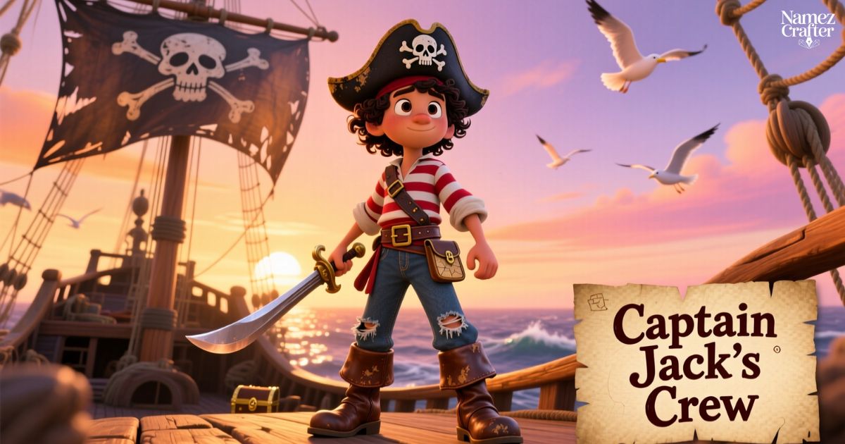 Pirate Names for Boys