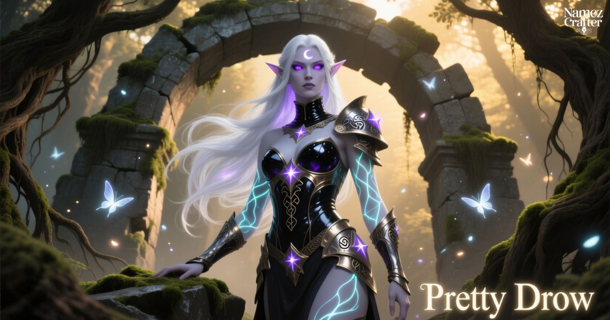 Pretty Drow Names With Meaning
