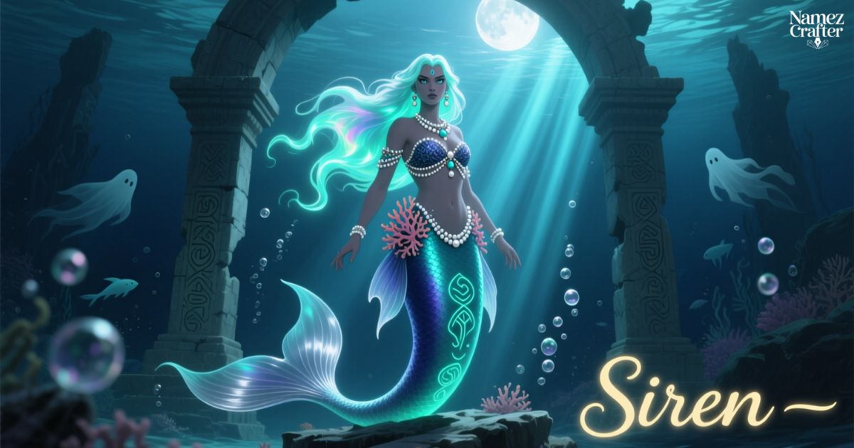 Siren Names For Female Characters