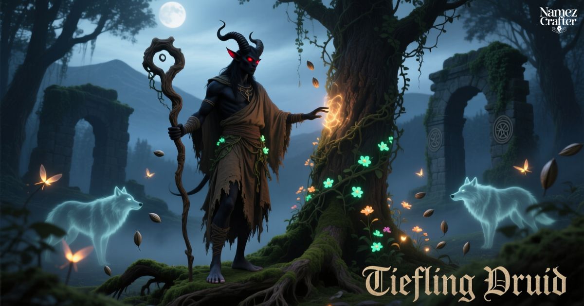Tiefling Druid Names