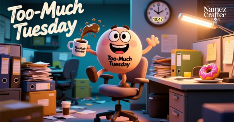 970 Hilarious Funny Names for the Days of the Week Ideas