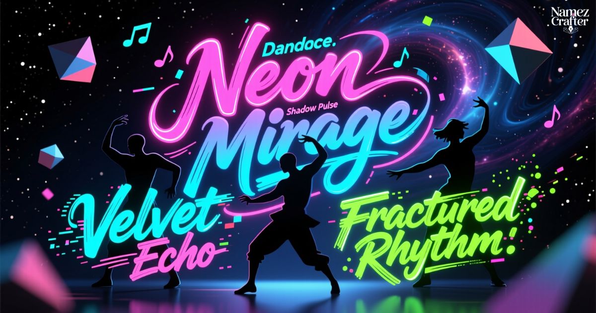 Unique and Creative Dance Team Names