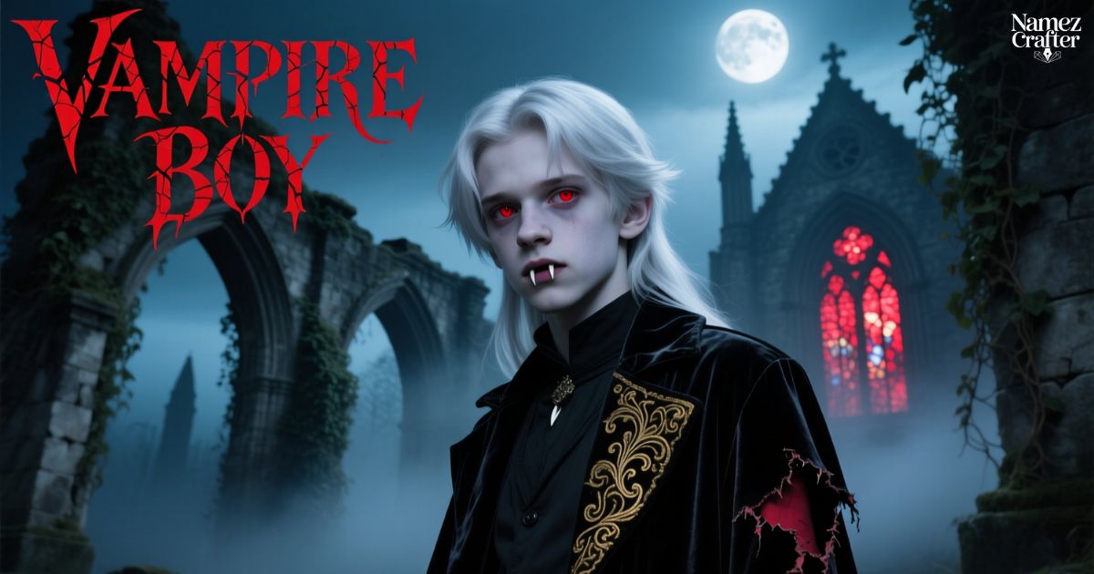 Vampire Boy Names