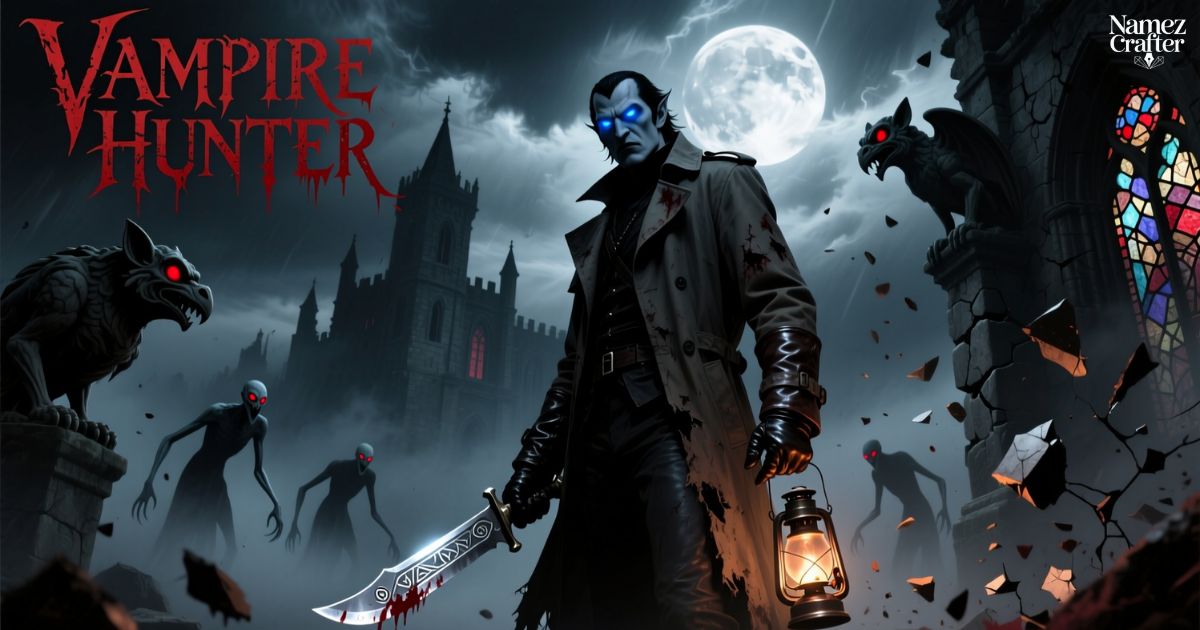 Vampire Hunter Names