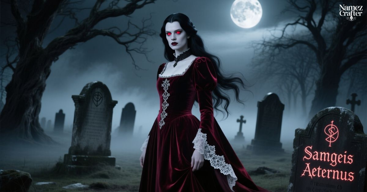 Vampire Woman Names