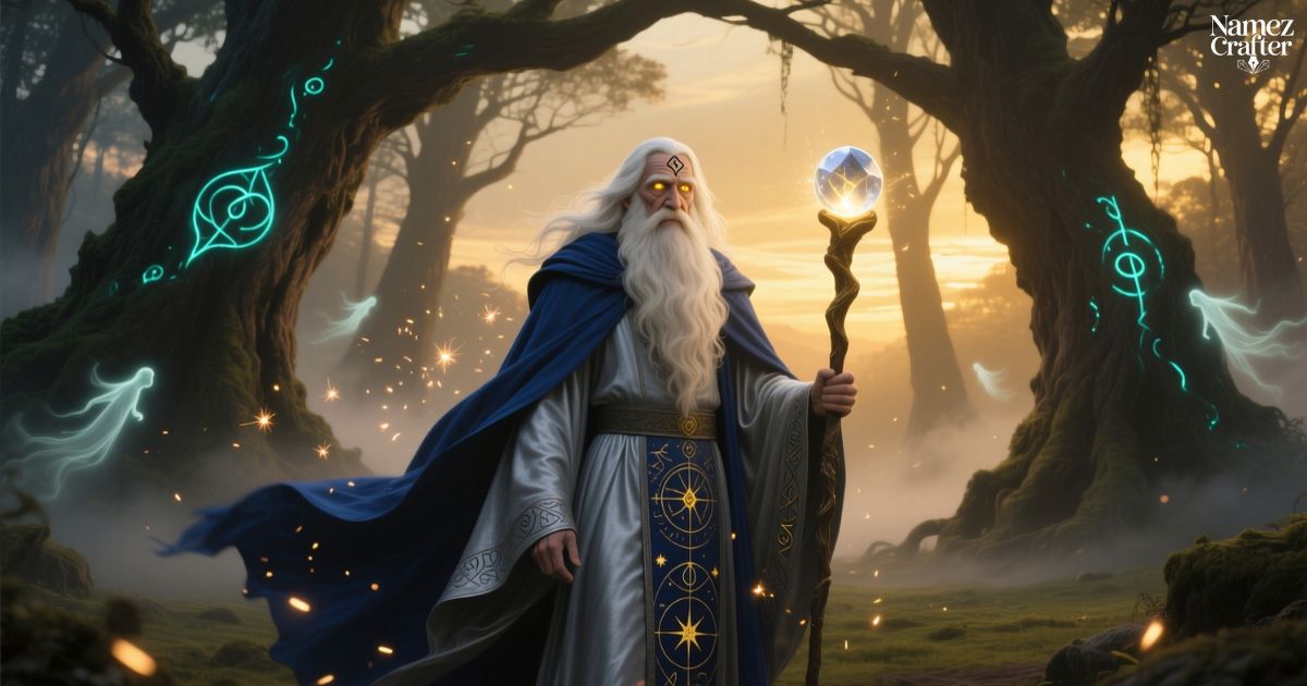 Wizard Names from Popular Media