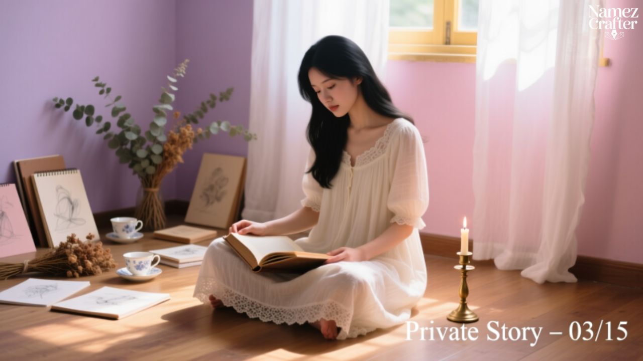 Aesthetic Hoe Private Story Names