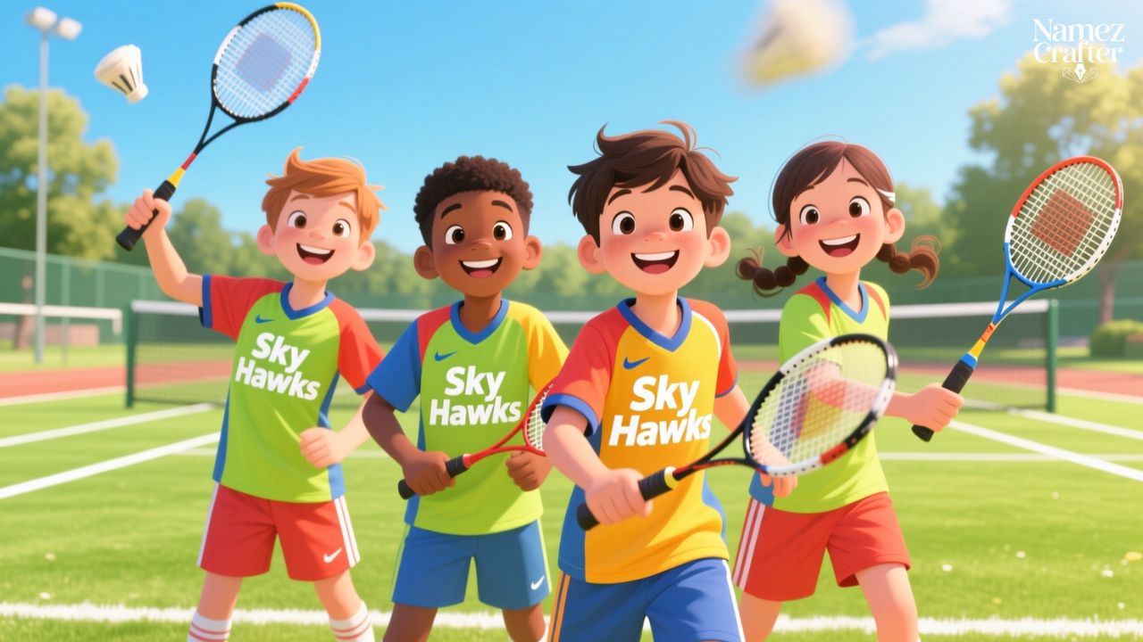 Badminton Team Names for Kids