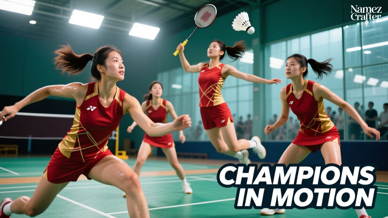 Badminton Team Names for Ladies