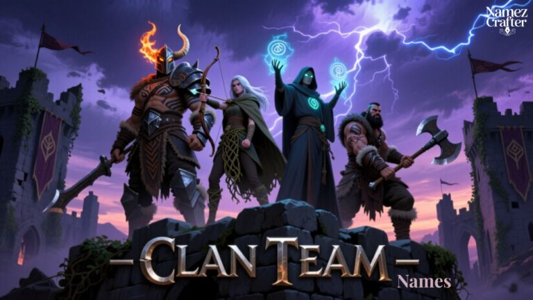 Clan Team Names