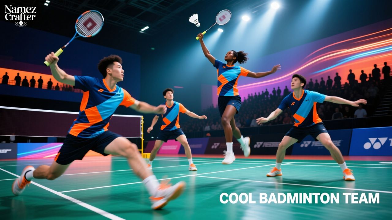 Cool Badminton Team Names