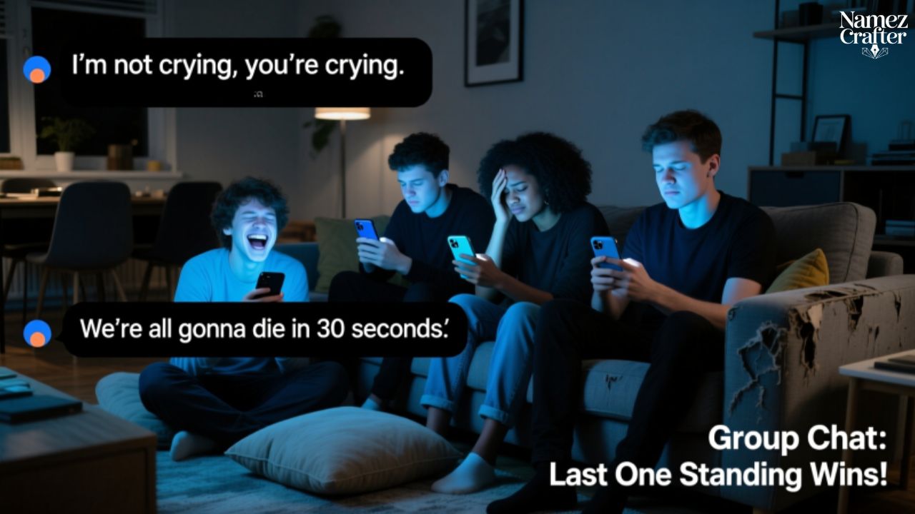 Dark Humor Group Chat Names Dirty
