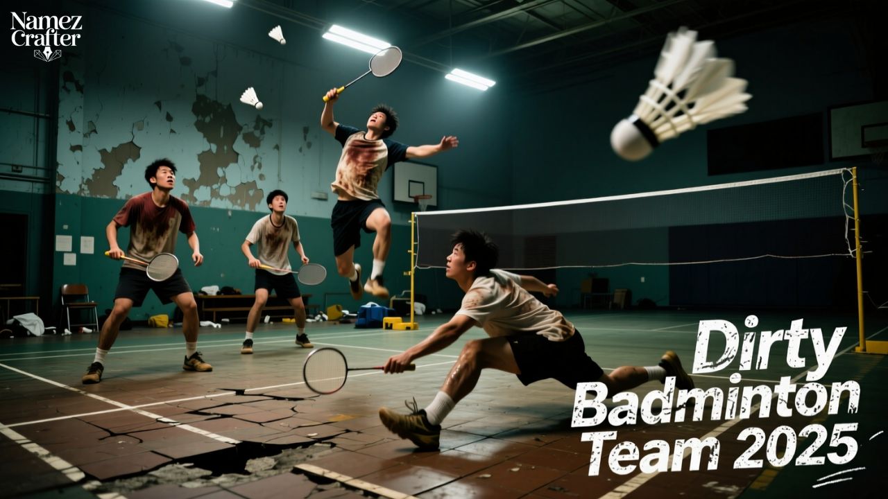 Dirty Badminton Team Names