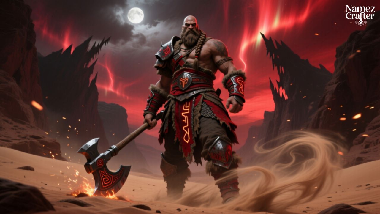 Fantasy Redguard Names