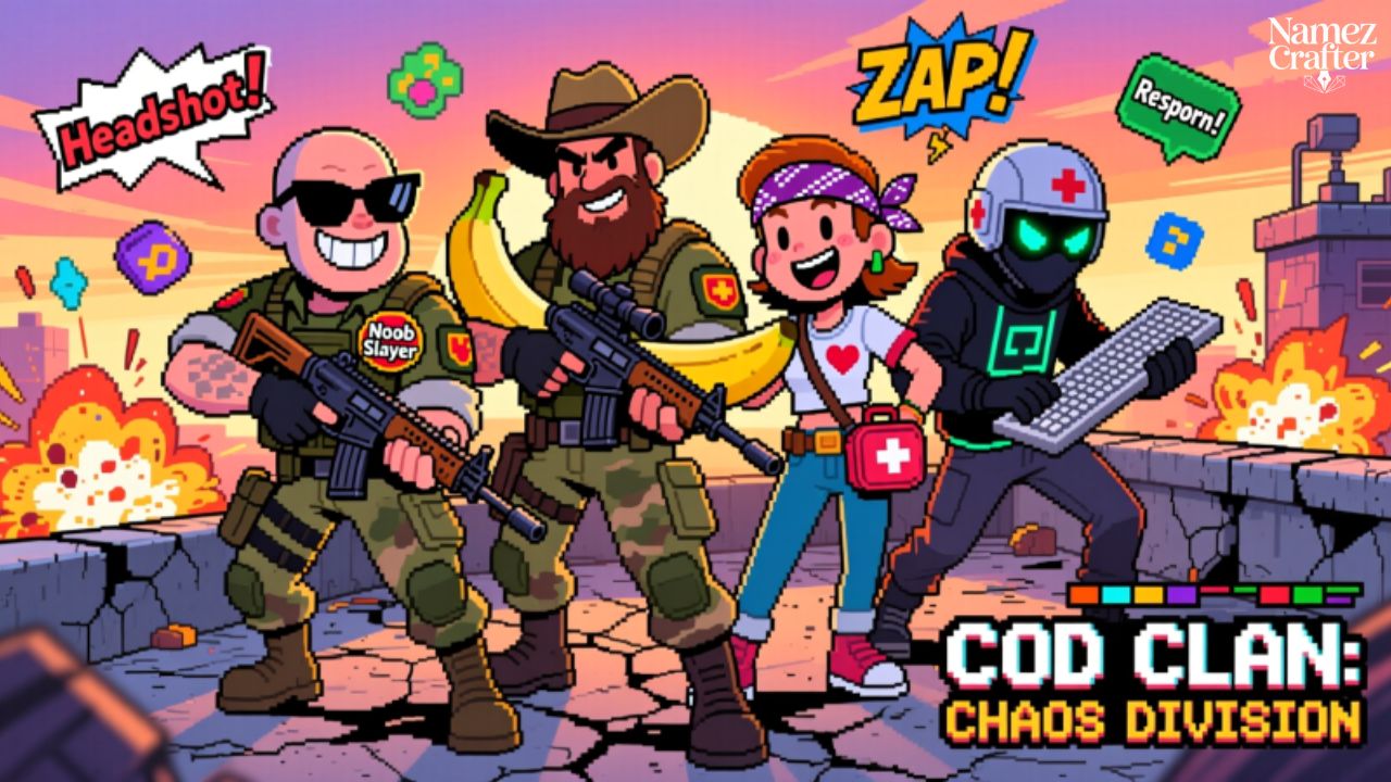 Funny COD Clan Team Names