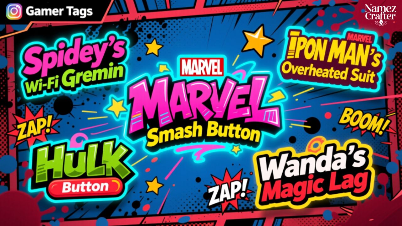 Funny Gamertags for Marvel Rivals