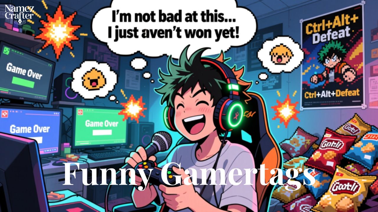 Funny Gamertags