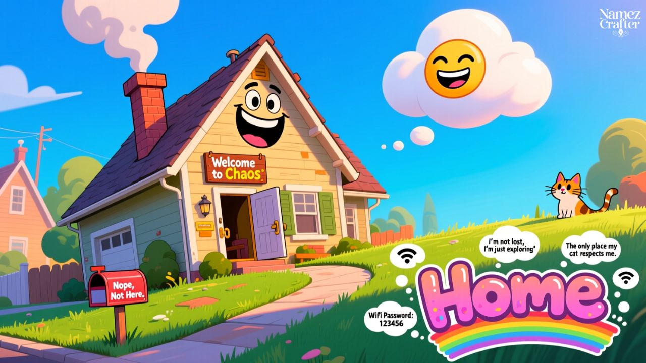 Funny Location Names for Home on Find My Friends